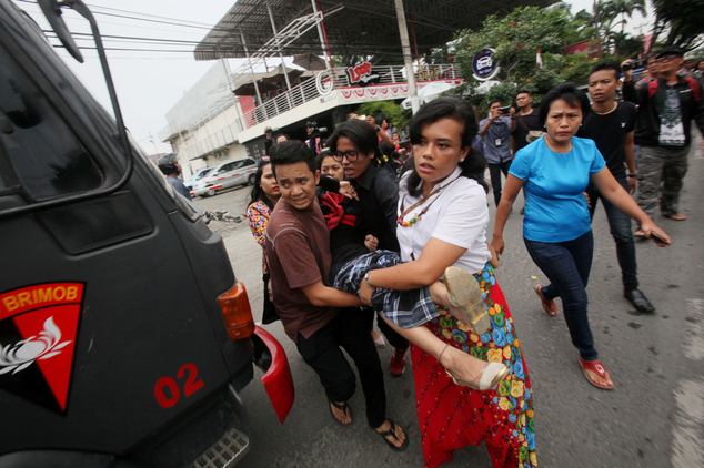 Pelaku Bom Bunuh Diri di Medan Lukai Pastur Disorot Dunia